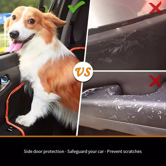 Car Pet Mat Rear Seat Protective Cover Waterproof And Thickened To Prevent Biting Oxford Cloth Fully Enclosed Anti-Dirty Mat